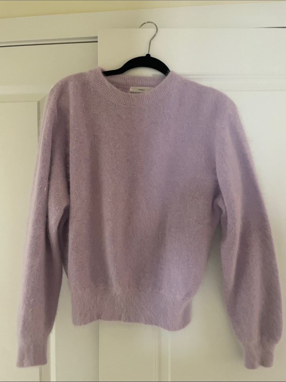 Women’s Lavender Crewneck Sweater by Unknown